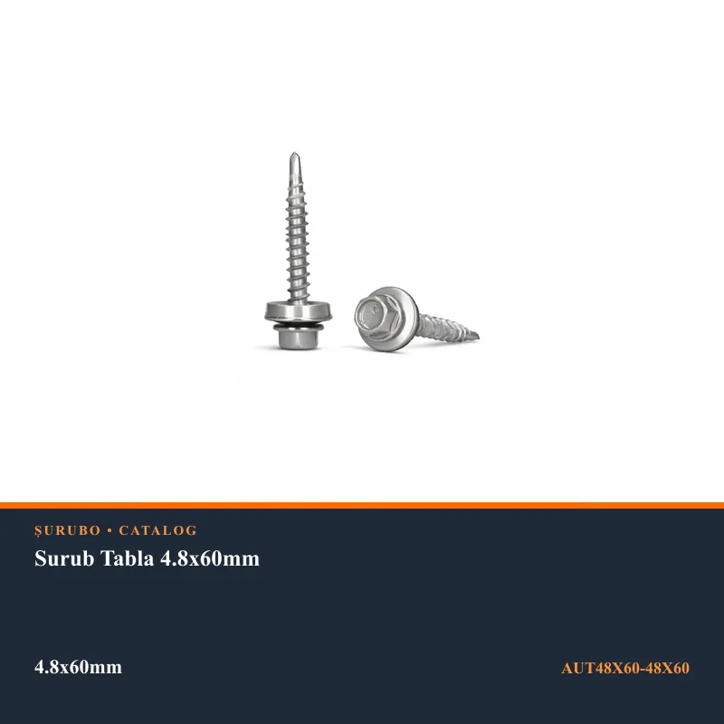 Surub Tabla 4.8x60mm